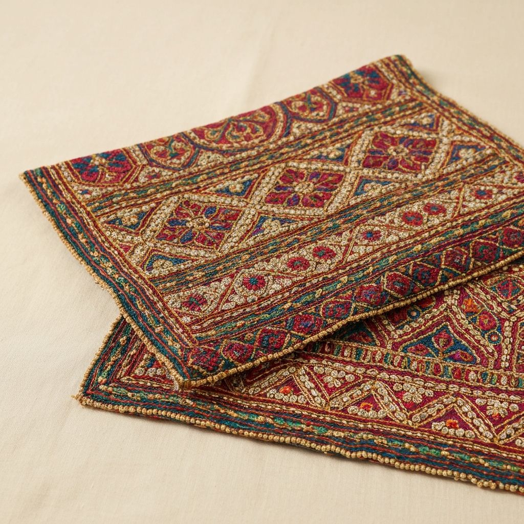 Embroidered Textile Art